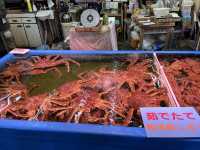 🦀Otaru Triangle Market | The Best Seafood Breakfast in Hokkaido 🇯🇵