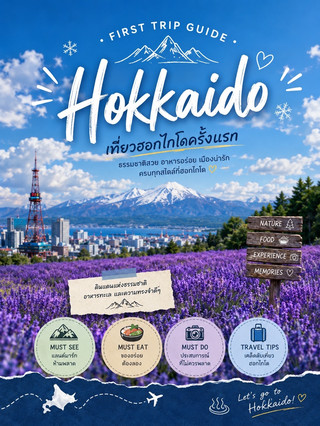Hokkaido First Trip Guide 初遊北海道 大自然、海鮮與四季美景交織的國度。