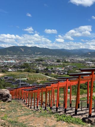 赤い鳥居と絶景に感動！外国人観光客にも人気の映えスポット