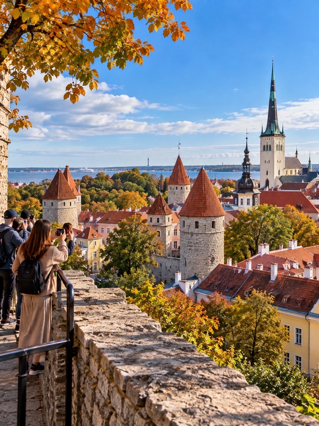 🇪🇪 Tallinn, the enchanting fairytale old town of Estonia.