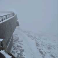 white mountain already winter