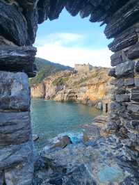 PORTOVENERE : A Castle at the peak of an Italian coast