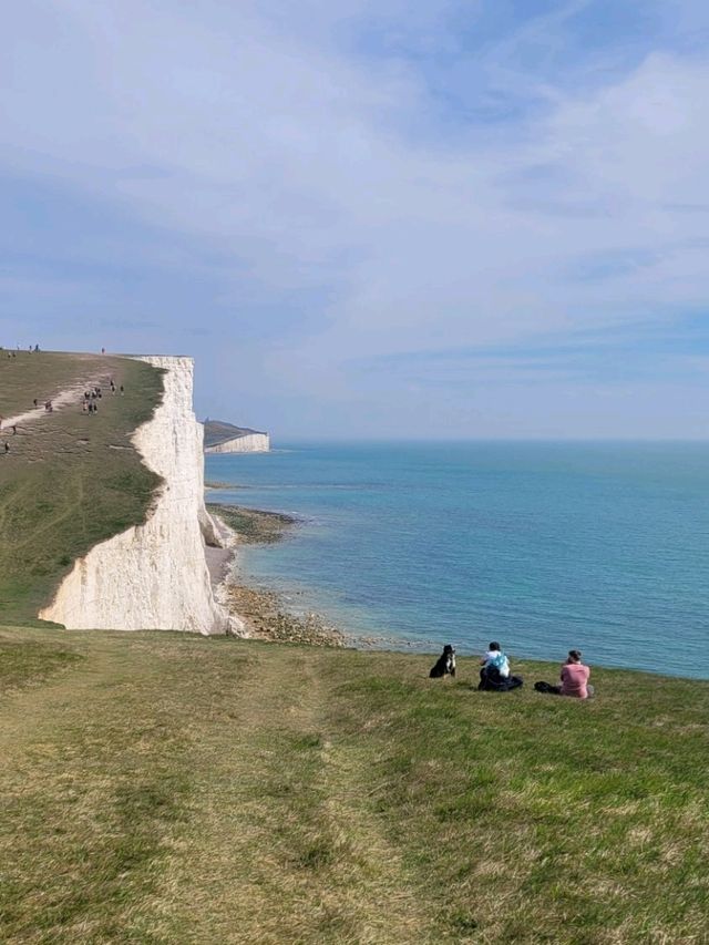 Perfect Spring Sunday at Seven Sisters Cliffs