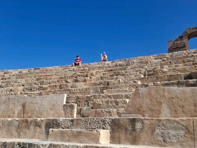 The third biggest roman arena with 35000 seats. 