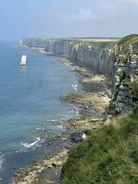 Stunning coast of Normandy