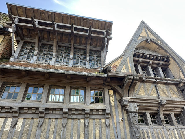 Charming coastal town in Normandy 