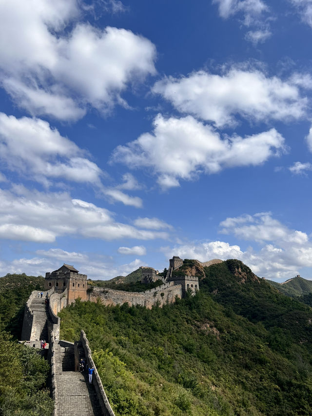 One of the seven wonders of the new world: the Great Wall of China - Jinshaling Edition