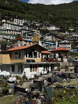 The Gateway to Everest! Namche Bazaar: A Vibrant City in the Sky at 3,440m.