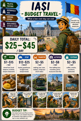🗺️ Discovering Iasi for Every Budget