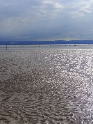 West Kirby beach. Wirral 