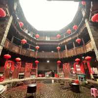 Hiking at Tulou