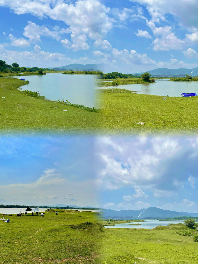 發現惠州橫歷新村露營草地，周末出遊好去處！