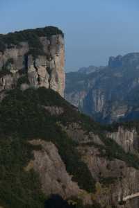 我在成年後，終於見到了學生時代課本上的天姥山-神仙居