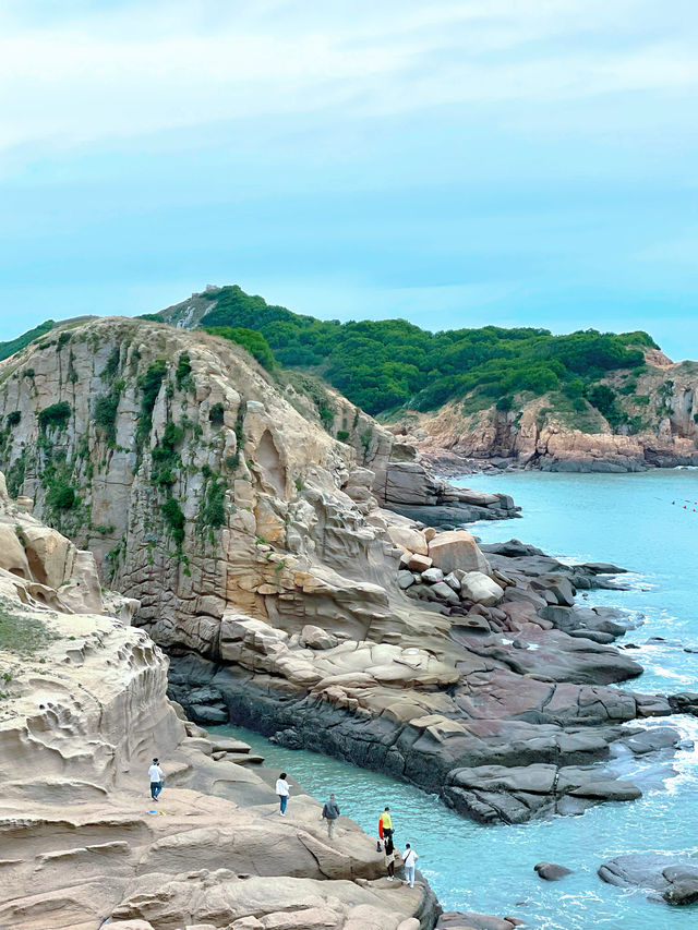 福建霞浦，下尾島的海蝕洞也太好拍了吧！