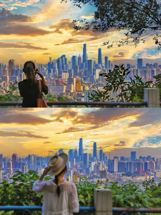 Guangzhou's most beautiful hiking route! The view is unbeatable, overlooking the entire CBD!