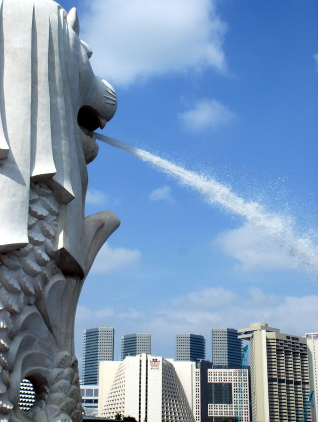新加坡的象徵——魚尾獅