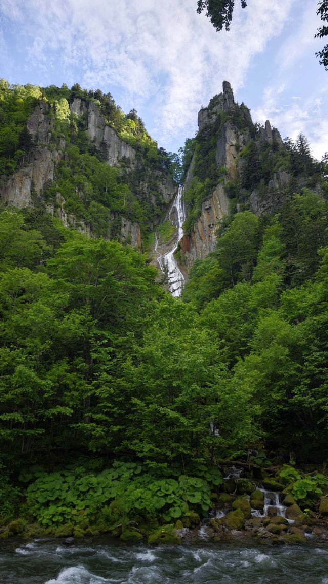 層雲峽銀河流星瀑布