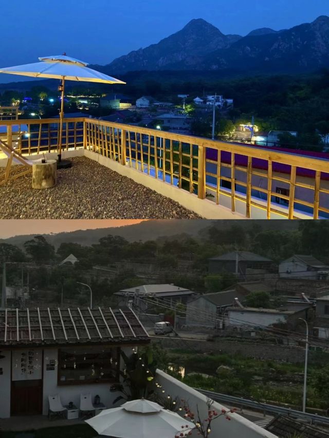 一家既有顏值又能撫貓的私湯民俗北京雲蘇里私湯溫泉民宿。