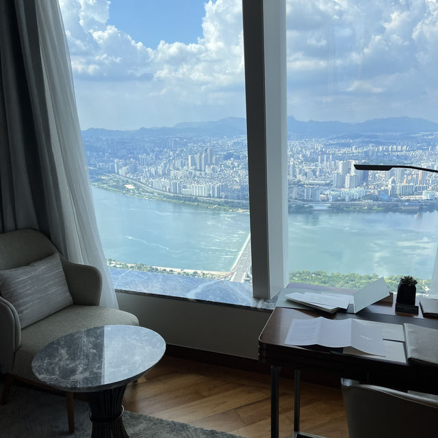 서울에서 제일 높은 호텔 시그니엘 서울 호캉스🏢