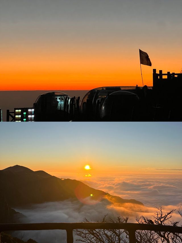 來爬武功山啦。