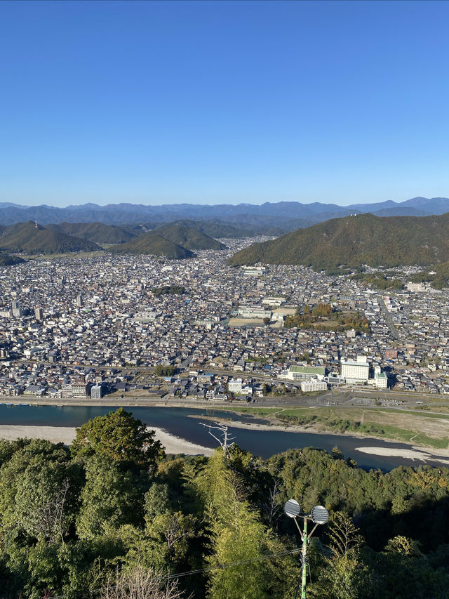 日本岐阜城 登高望遠