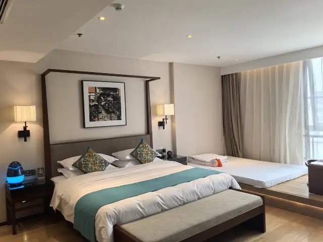 揚州瘦西湖君亭酒店的和式家庭房