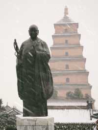 有多少人在等一場西安的大雪，雪落滿長安～
