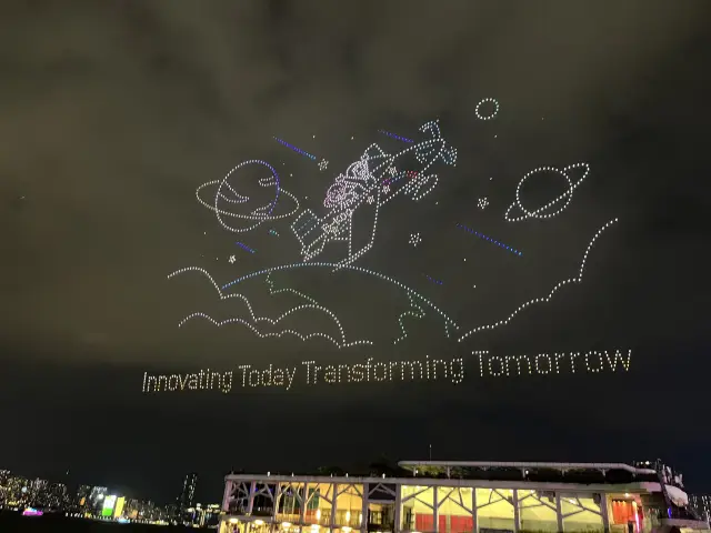 香港無人機表演的精彩探索