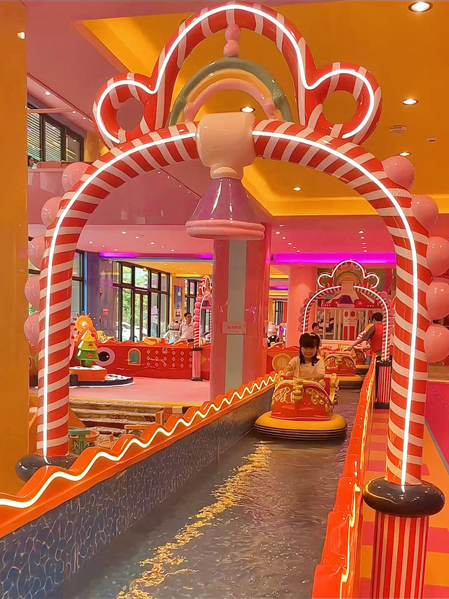 將冰雪城同遊樂場搬埋嚟酒店入面！囡囡玩兩日都唔够嘅呀‼