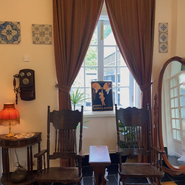 來澳門旅遊必吃葡餐Casa Maquista 土生公館 🍽️這樣發真的很裝……