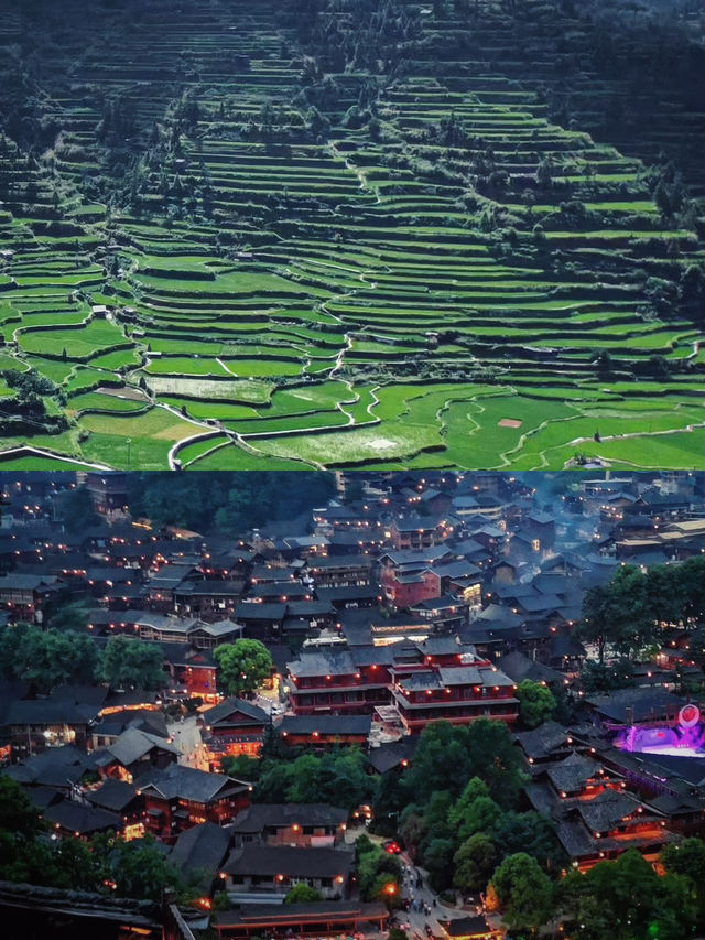 世界上有好多嘢值得期待，比如去睇萬家燈火嘅千戶苗寨。