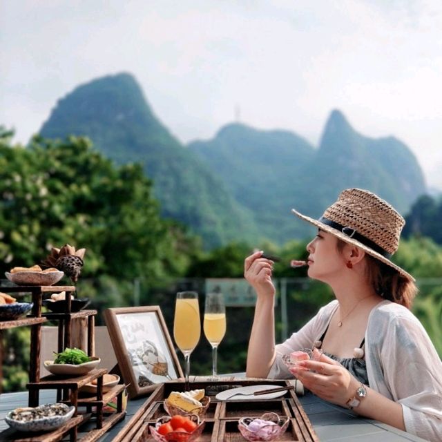 Guilin Yangshuo lives in landscape paintings, and it is so beautiful that it fouls