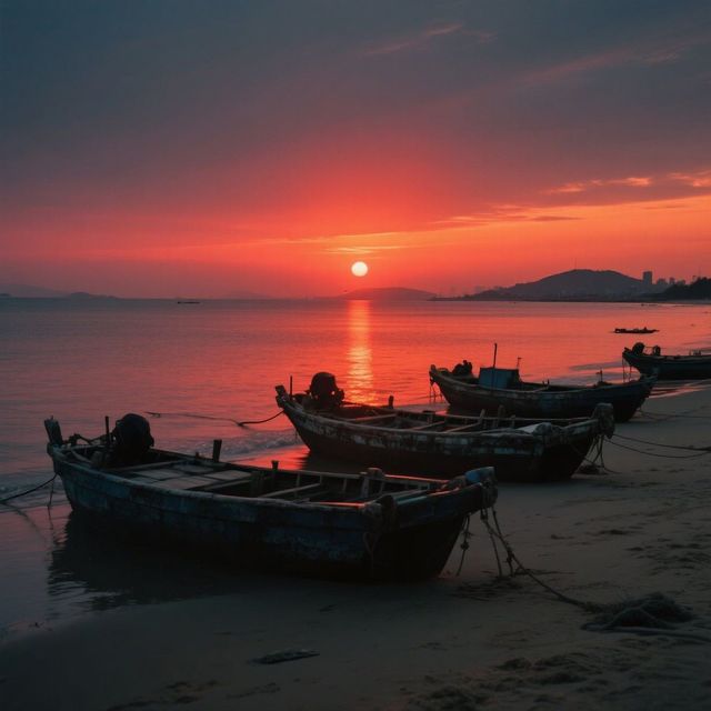 浪花裡尋樂趣，落日下沉醉嘅治癒之旅