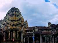 The Sacred Summit: Ascending to Angkor Wat's Second Floor Sanctuary