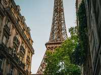 The Eiffel Tower in Paris! 🇫🇷✨
