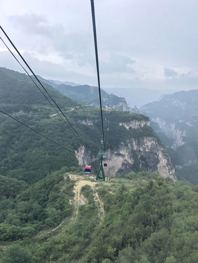 八泉峽｜落日為印，蓋在山水的落款處