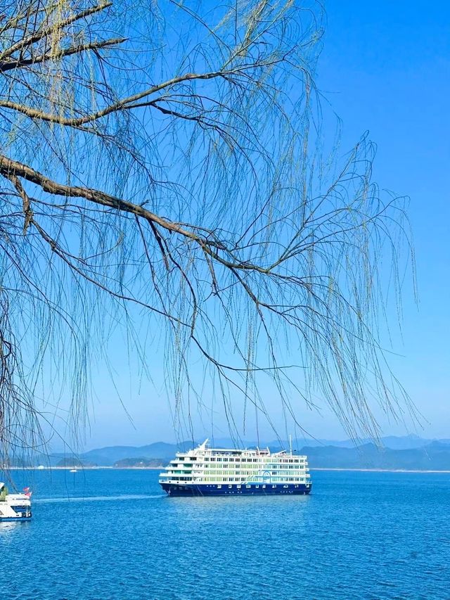 千島湖醉美日出打卡