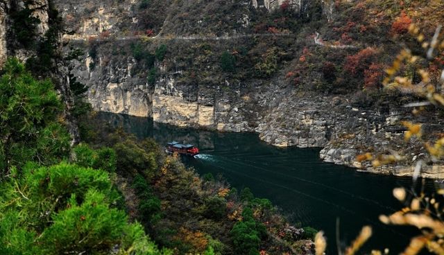 秋日限定！在焦作峰林峽邂逅「中國第一高壩」。