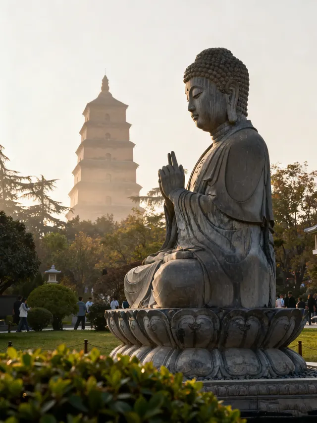 【古韻長安】欄目——大雁塔隱藏機位Get！