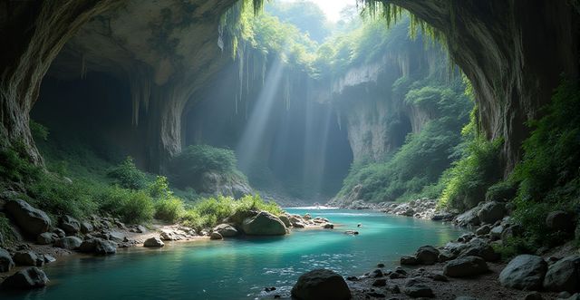 地心奇境瀑布秘境 地心奇境瀑布秘境