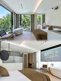 安吉這家山野民宿太好躺了!溫泉泳池絕美隱世美宿