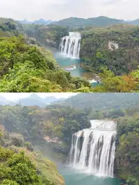 人生第一次打卡課本上的黃果樹瀑布!