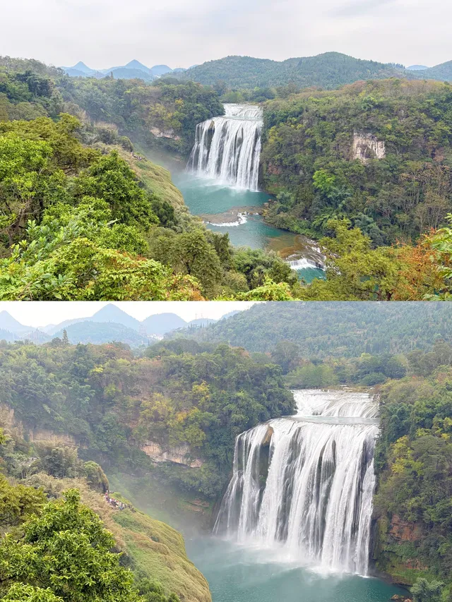 人生第一次打卡課本上的黃果樹瀑布! 人生第一次打卡課本上的黃果樹瀑布!