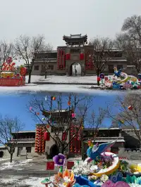 已經開始期待雪後的王家大院啦！