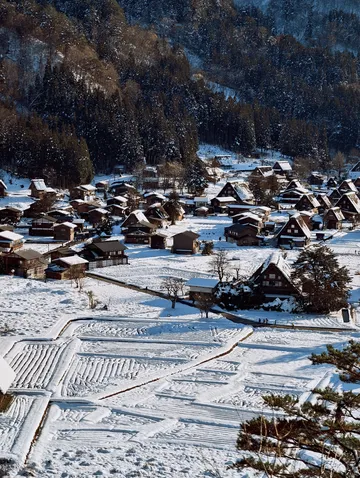 12.6 白川鄉合掌村雪都沒化快衝