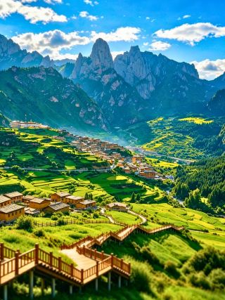 후룬베이얼이 충분히 크다고 생각했는데, 간난에 가고 나서야 알았어요!