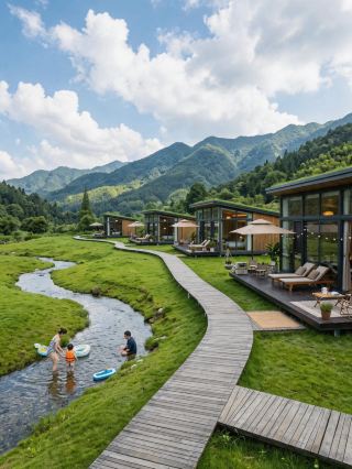 Dragon Boat Festival Team Building Jackpot! Qingcheng Mountain Stream Trekking Villa is Absolutely Amazing