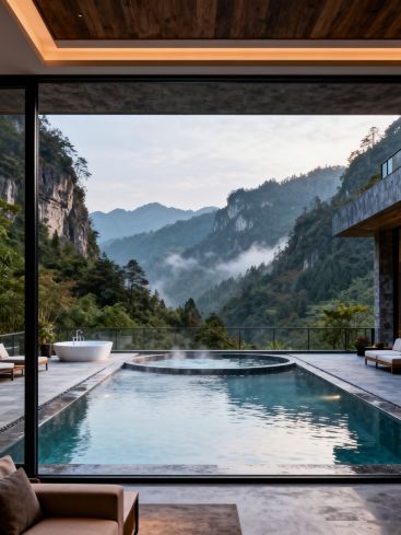 Staying at the ideal hotel in Tiantai Mountain was so comfortable