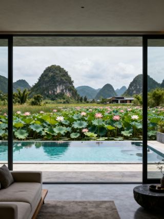 The Ultimate Dragon Boat Festival Lotus Viewing! A Karst Wonderland with Ten Thousand Acres of Lotus Ponds
