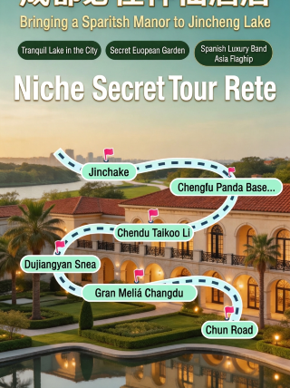 이 호텔은 스페인 저택을 숨기고 있다